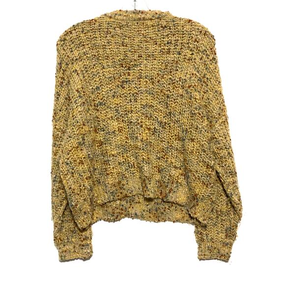 Full Tilt Chunky Multicolor Knit Pullover Acrylic Sweater S Boho Fuzzy Cozy Y2K - Picture 3 of 5